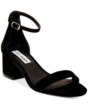 Steve Madden Women's Irenee Two-Piece Block-Heel Sandals Women's Shoes | Macys (US)