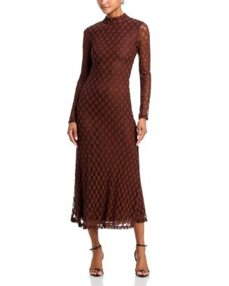 Bardot Ola Embroidered Midi Dress  | Bloomingdale's Women | Bloomingdale's (US)