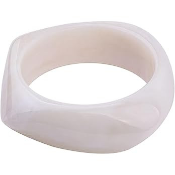 Amazon.com: SCRDPRAD Colorful Acrylic Resin Bangle Bracelet Wristbands Tortoiseshell Acetate Plat... | Amazon (US)