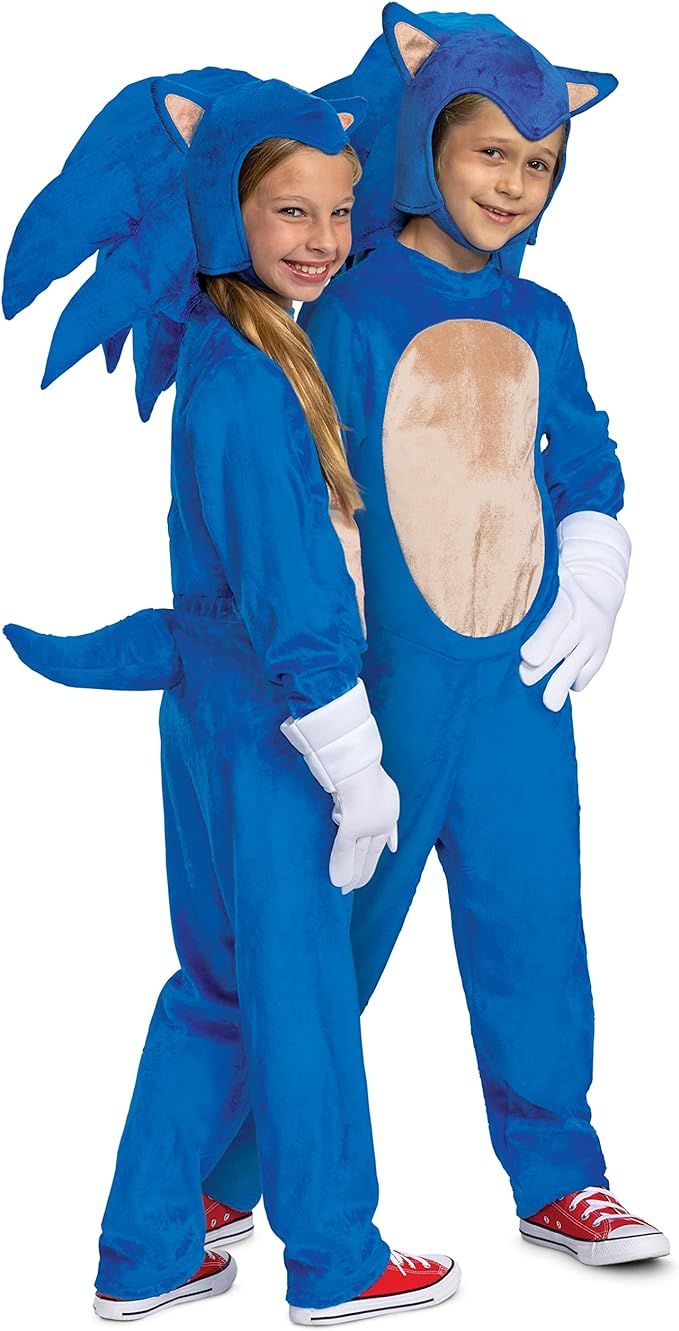 Disguise Kid's Deluxe Sonic 2 Movie Sonic Costume | Amazon (US)