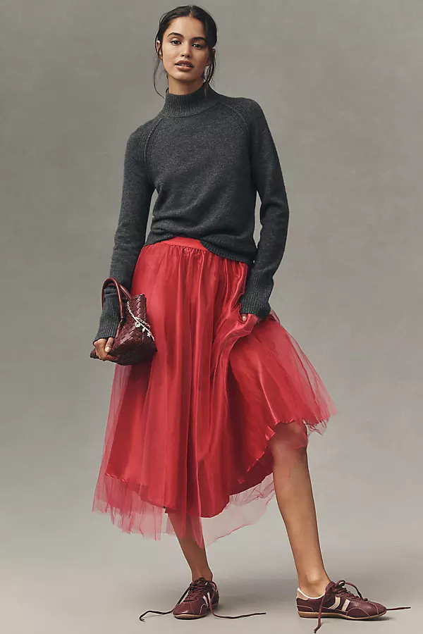 Cashmere Mock-Neck Sweater | Anthropologie (US)