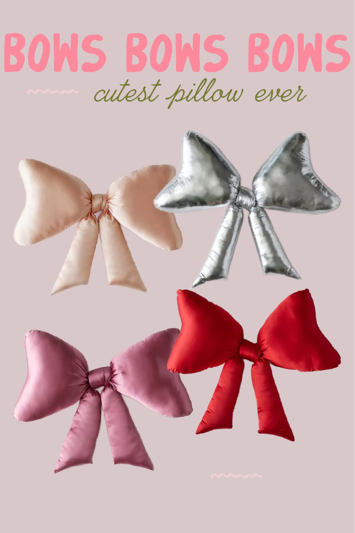 Cutest bow pillow ever 🎀🎀🎀

#LTKHoliday #LTKGiftGuide #LTKHome