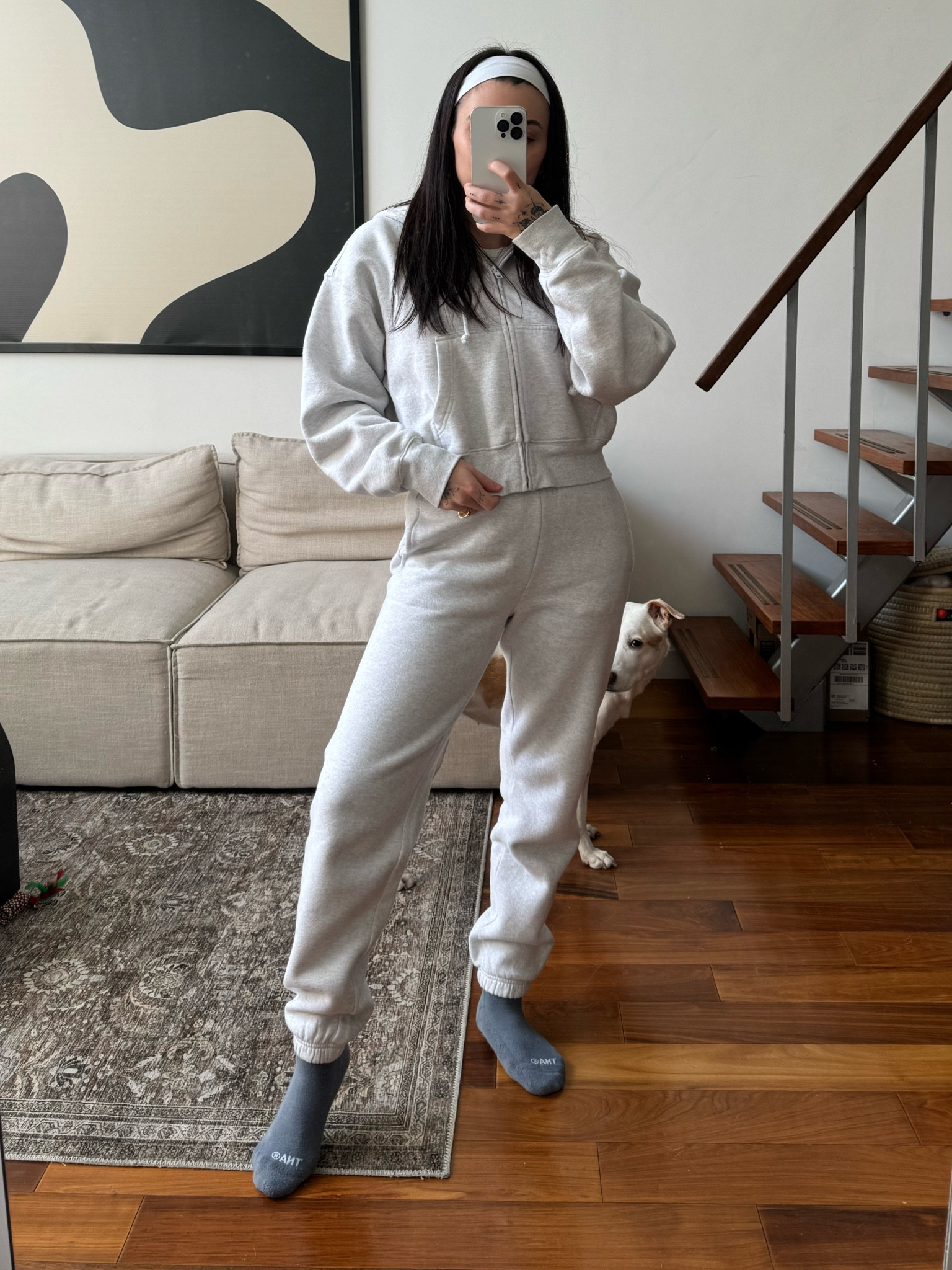 truly the coziest sweat set #sweatset #aritizia 