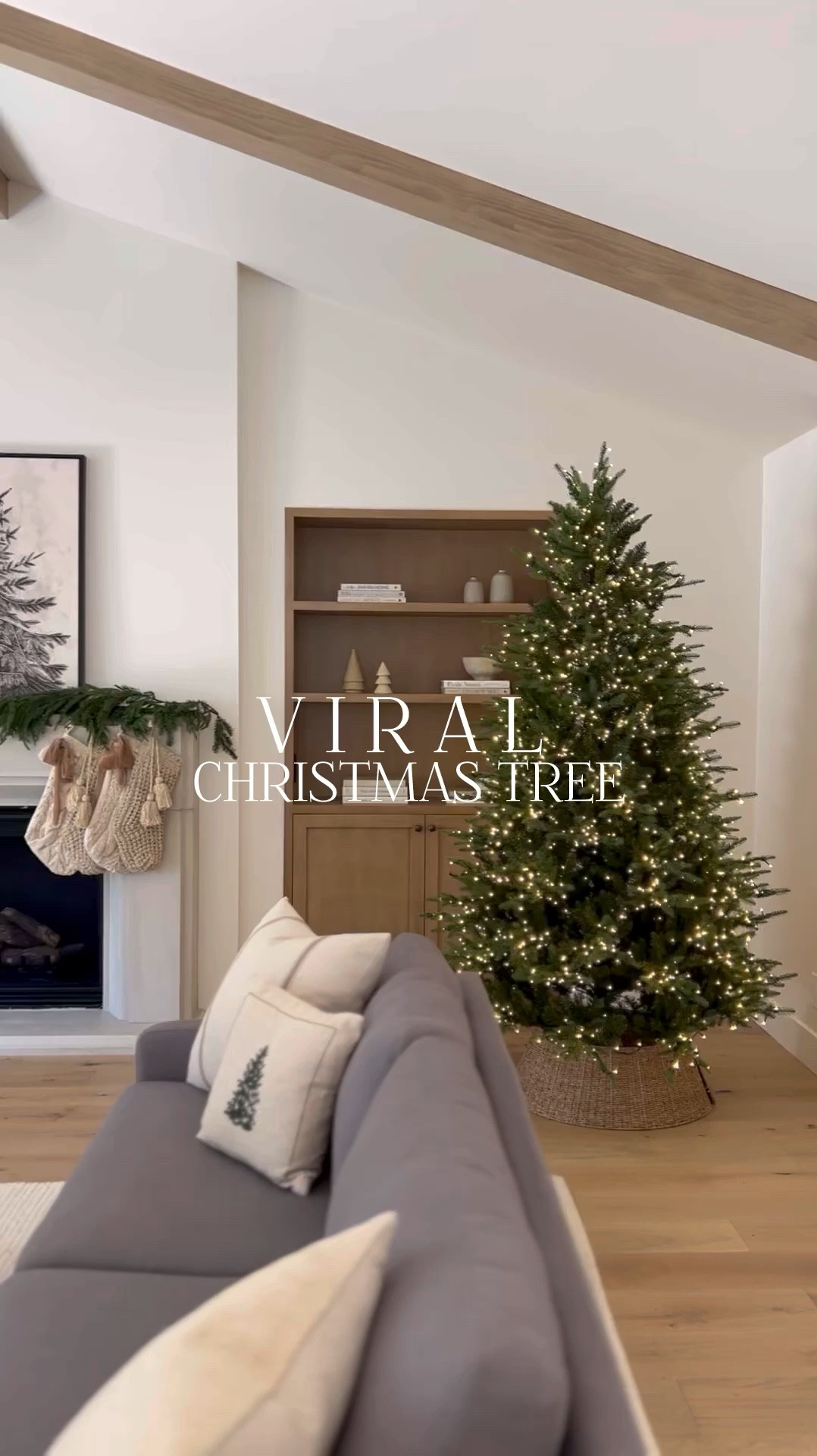 This viral Christmas tree is worth the hype. It CLICKS in place and all the lights connect. No need to fuss with finding cords. I set it up in 3 minutes and didn’t even fluff it! 😳

#LTKHome #LTKHoliday #LTKSeasonal