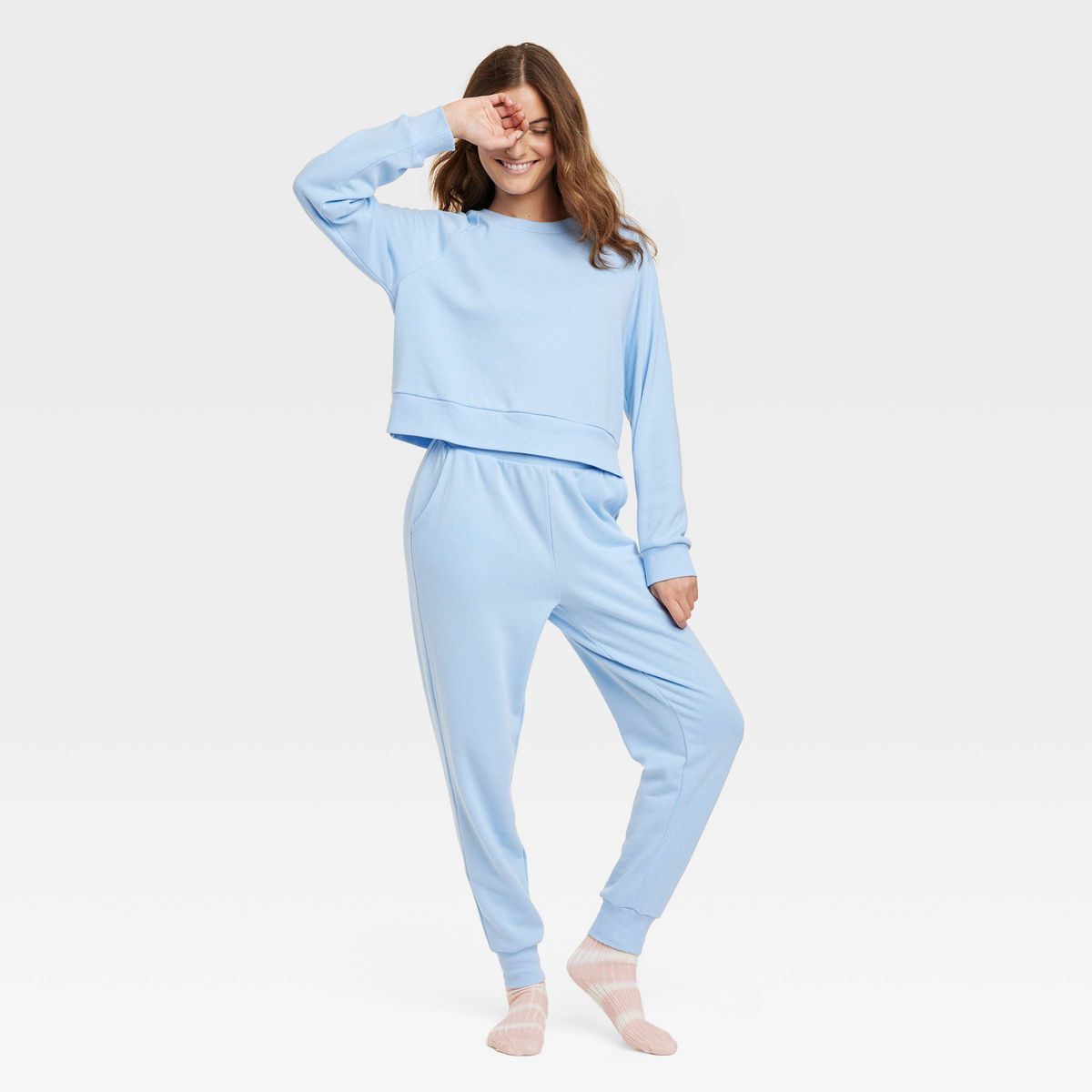 Women's Fleece Lounge Sweatshirt - Colsie™ | Target