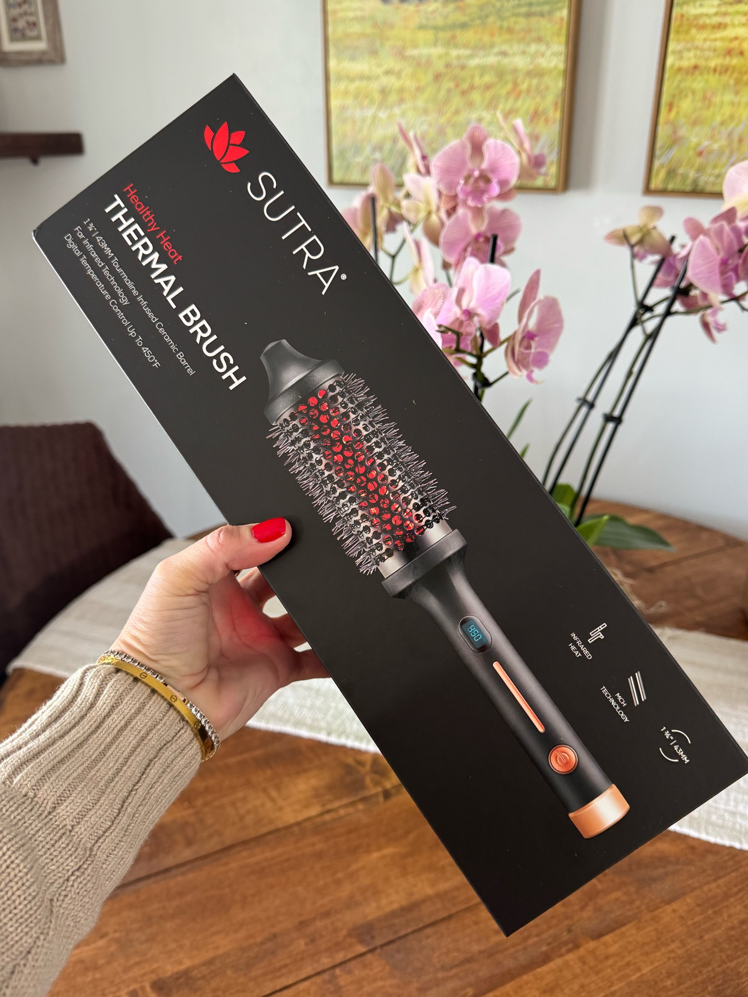 Ditch your straightener and get a Thermal Brush instead! 2025 brings with it big bouncy curls and all the volume and say good bye to ‘scarecrow’ hair! A thermal brush gives your hair a smooth look without being flat and boring. 

#LTKSaleAlert #LTKMostLoved #LTKOver40