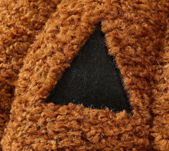 Jack-O-Lantern Pumpkin Pillow | Pottery Barn (US)