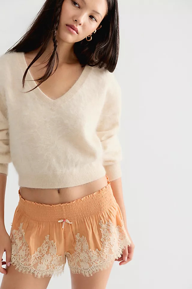 We The Free Felicia Brushed Cashmere Sweater | Free People (Global - UK&FR Excluded)