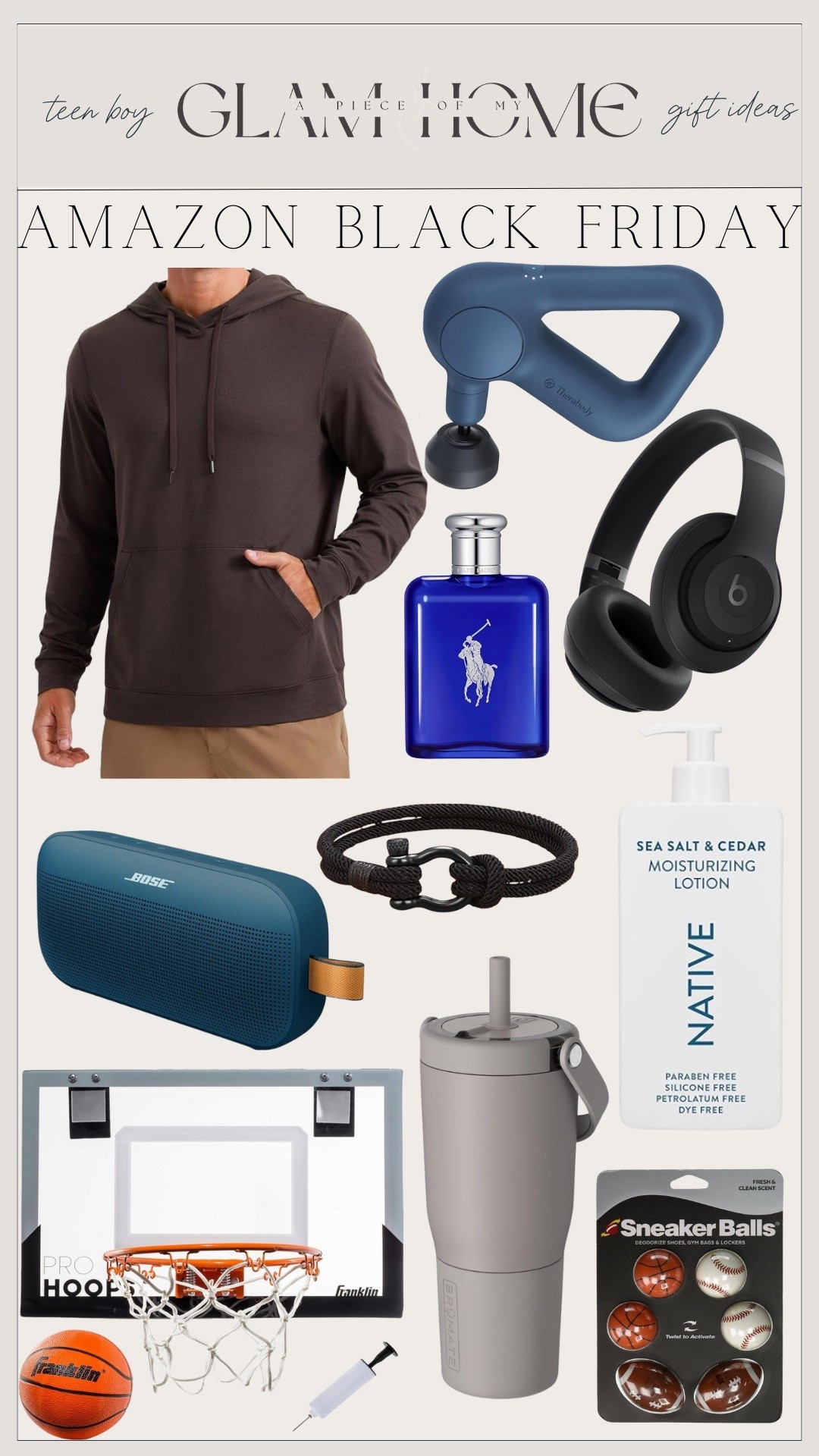 Amazon Black Friday deals! Gift ideas for the teen boy in your life! 


Men’s, gifts for him, Black Friday gift ideas, cologne, headphones, massage gun, brumate tumbler, lotion, speaker, basketball hoop 

#LTKGiftGuide #LTKSaleAlert #LTKHoliday