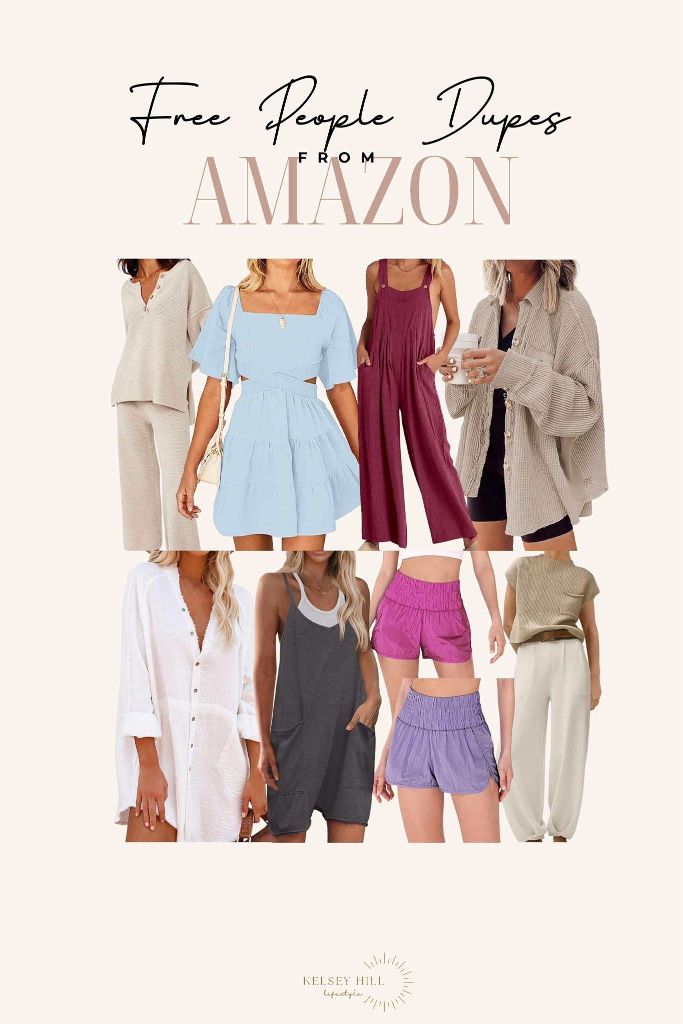 So many great and highly rated Amazon dupes of trending and favorites from Free People! 