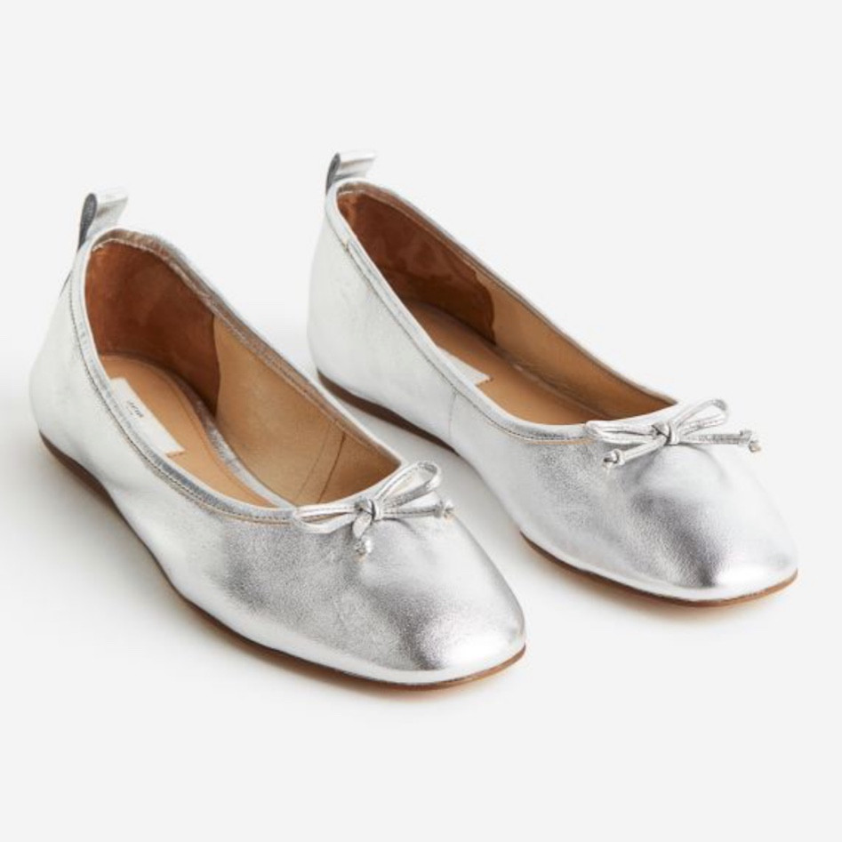 silver ballet flats under $100

#LTKsalealert #LTKfindsunder100 #LTKHolidaySale