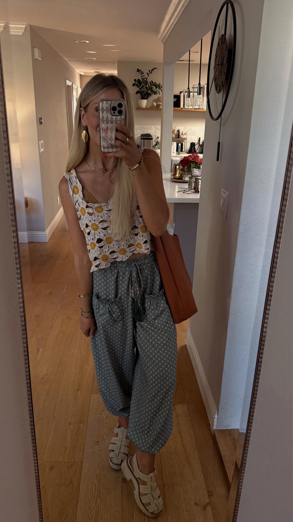 Boho Summer OOTD // love these pants from @Three Bird Nest !! I ballooned the bottom with hair ties but also love wearing them loose with a more fitted shirt. Wearing size small and code LINZYWESTMAN should work! 💛

Shoes are old Target and shirt is no longer available, so linked poshmark or similar!

#LTKootd #LTKdayinmylife #LTKgrwm