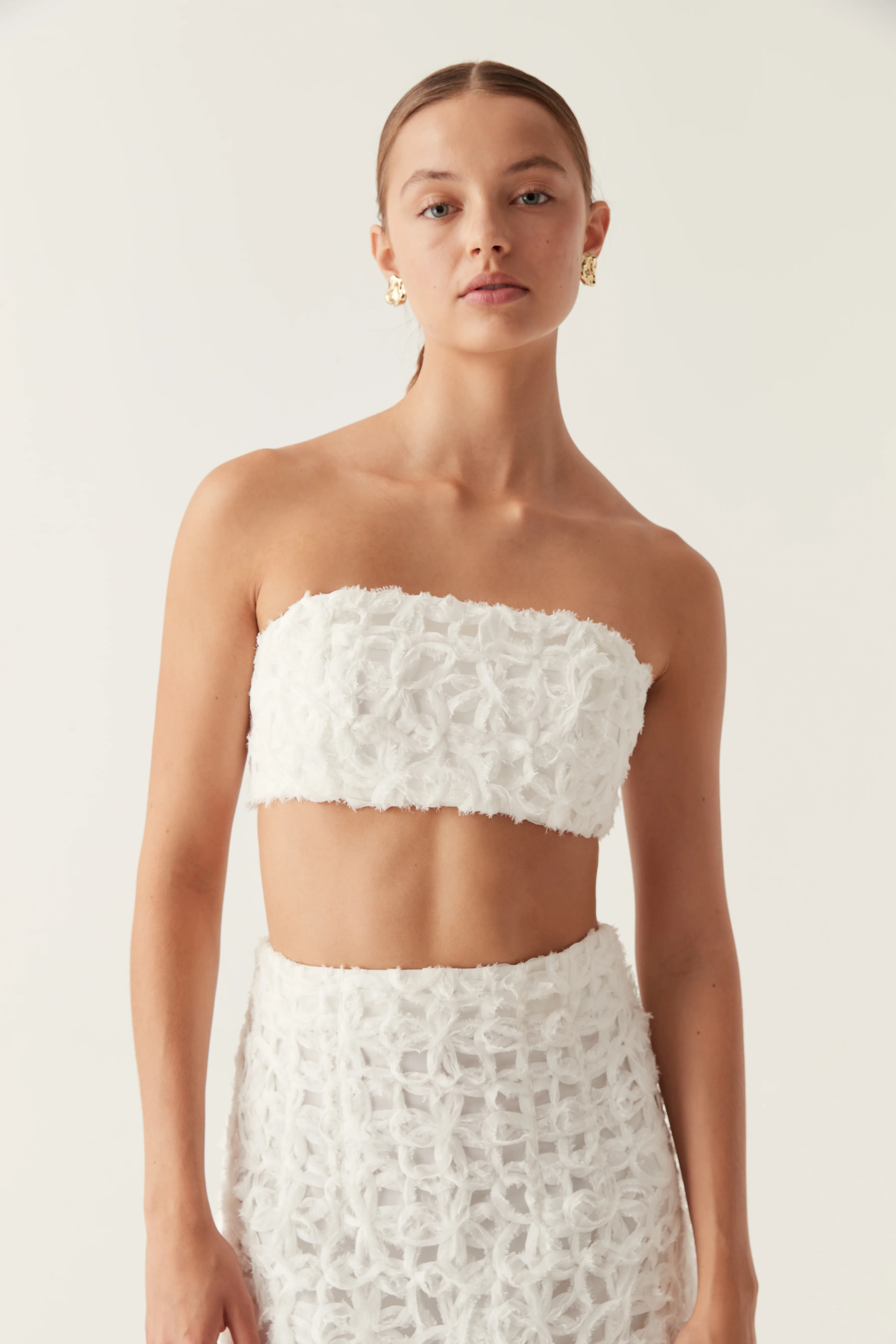 Quintette Textured Bralette | aje. (US, UK, Europe, ROW)