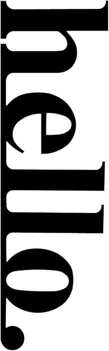 Hello Metal Sign | Welcome Outdoor Wall Art | Front Porch Sign | Vertical Wall Decor | Farmhouse ... | Amazon (US)