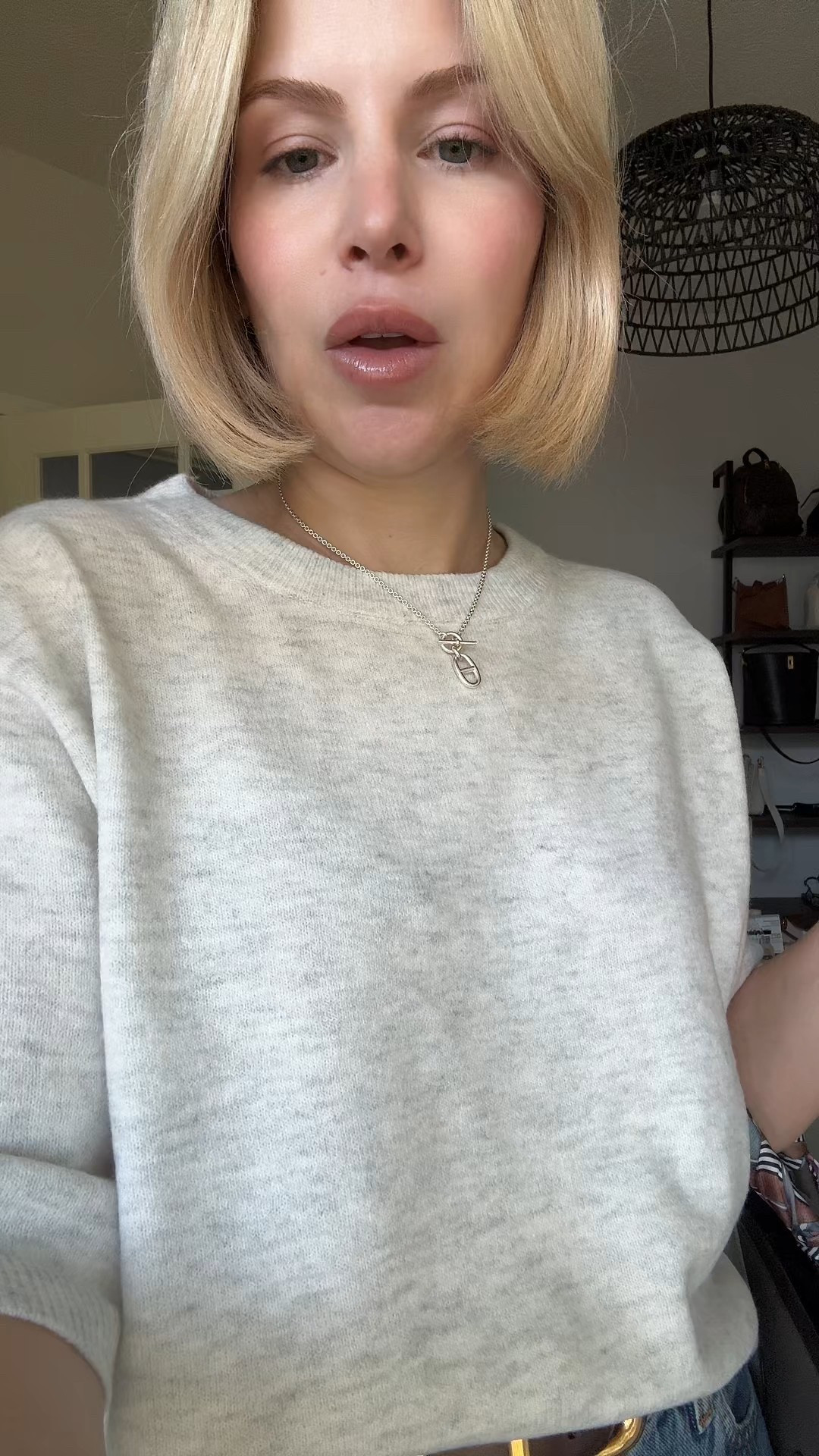 My work outfit and I went up a size in the sweater for a looser fit  

#LTKWorkwear #LTKStyleTip #LTKOver40