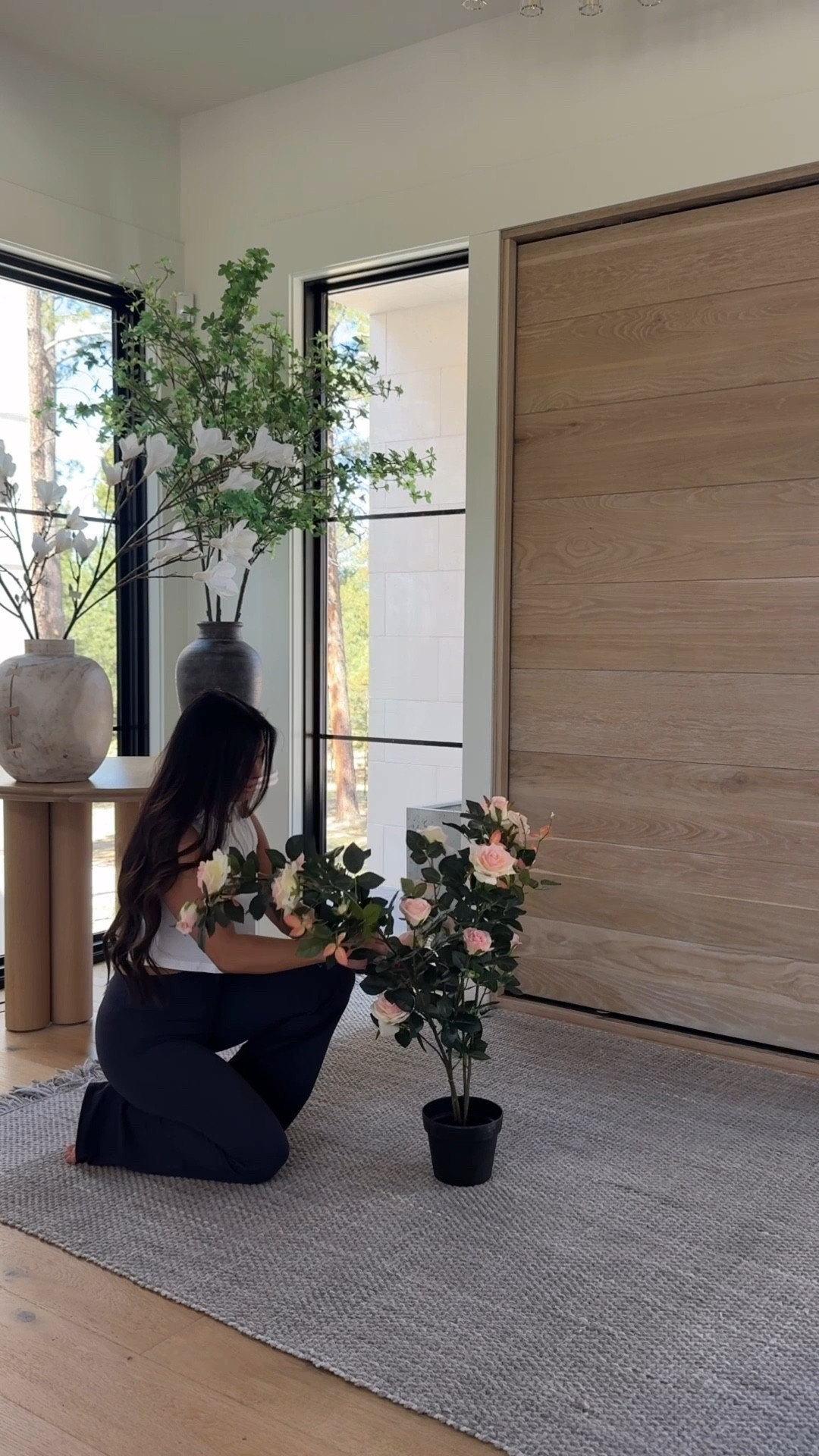 #AD Wayfair has everything you need for outdoor hosting and relaxing! This faux rose plant is exactly what I needed from @Wayfair . It is 45” tall and comes in 4 different colors. I love the pink. I am using in a shaded area for outdoor use. #Wayfair #WayfairPartner #outdoor #wishyouwerehere 

I am sharing so many beautiful finds that will create the perfect outdoor space to relax and play! 