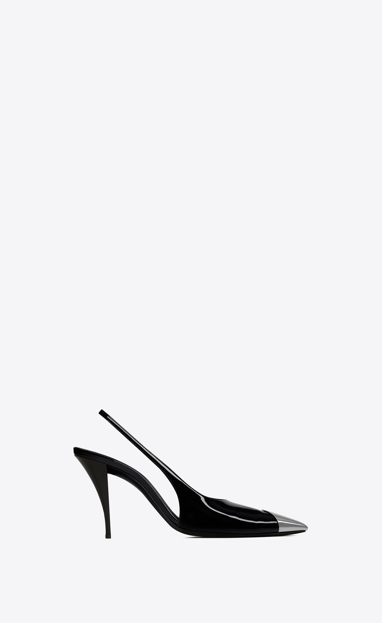 vesper slingback pumps in patent leather | Saint Laurent Inc. (Global)