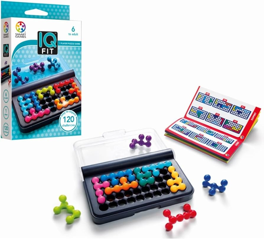SmartGames IQ Fit - Pocket 3D Travel Puzzle Brain Teaser, Ages 6+ | Amazon (US)