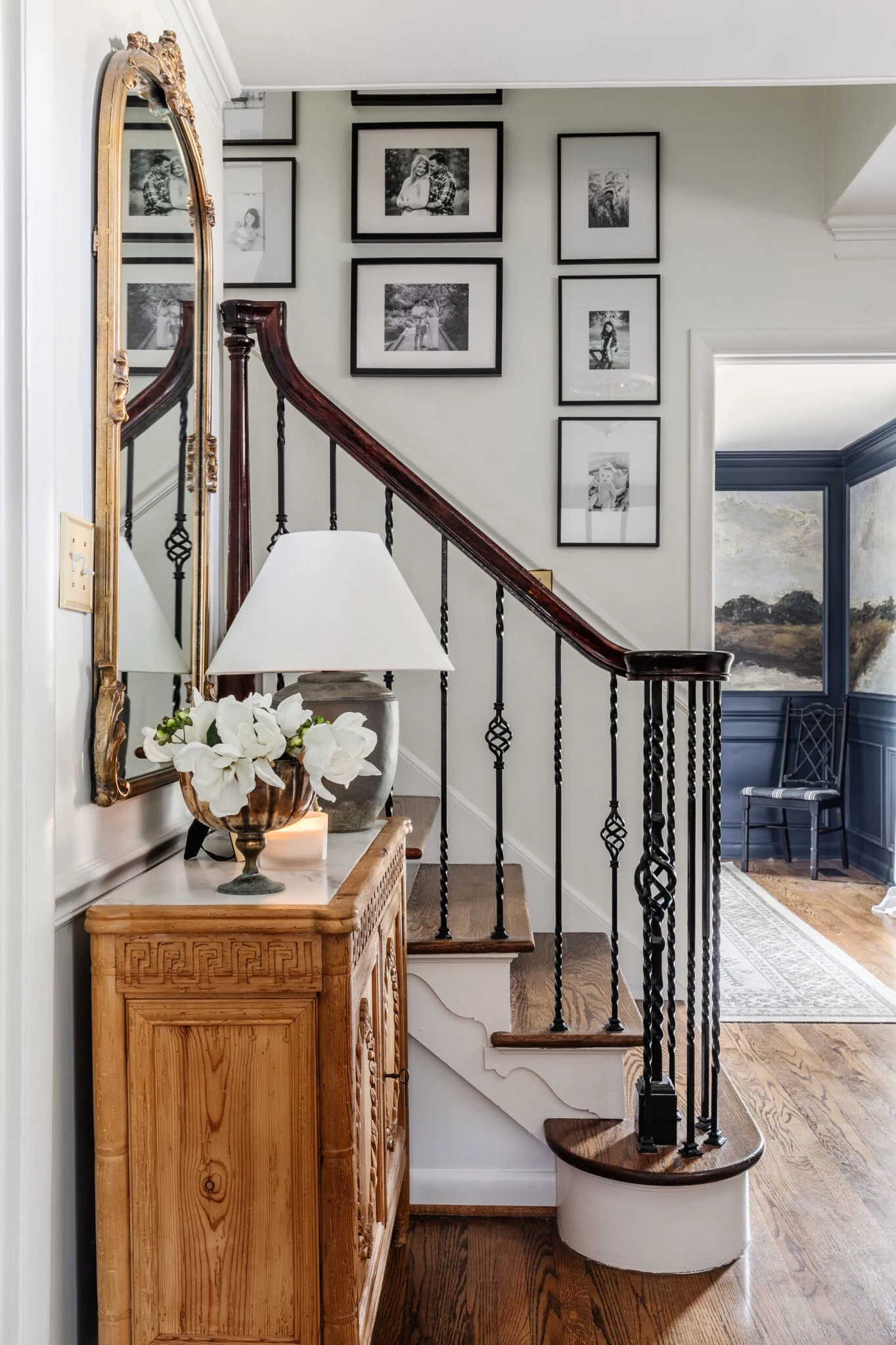 Our foyer!

#FoyerIdeas #FoyerDecor #Entryway #HallwayIdeas #EntryIdeas #Staircase 

#LTKhome #LTKFind #LTKstyletip