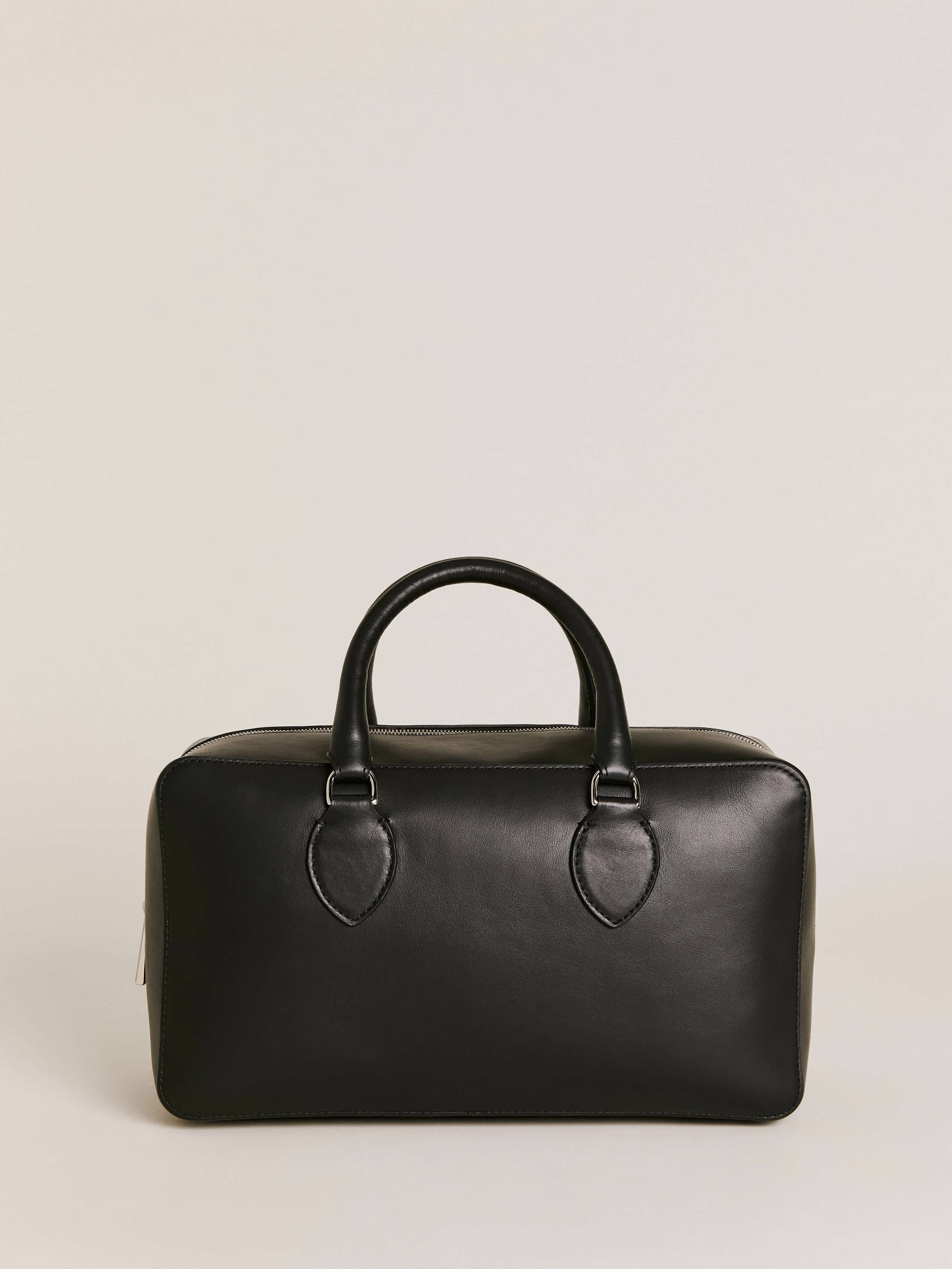 Reformation Medium Patrizia Bag Black Leather | Reformation (Global)