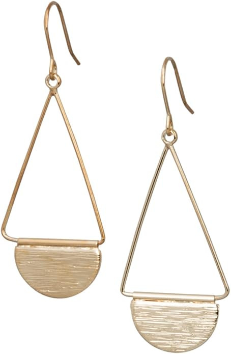 New! Shield Paddle Earring Lightweight Statement Earrings | SPUNKYsoul Collection | Amazon (US)