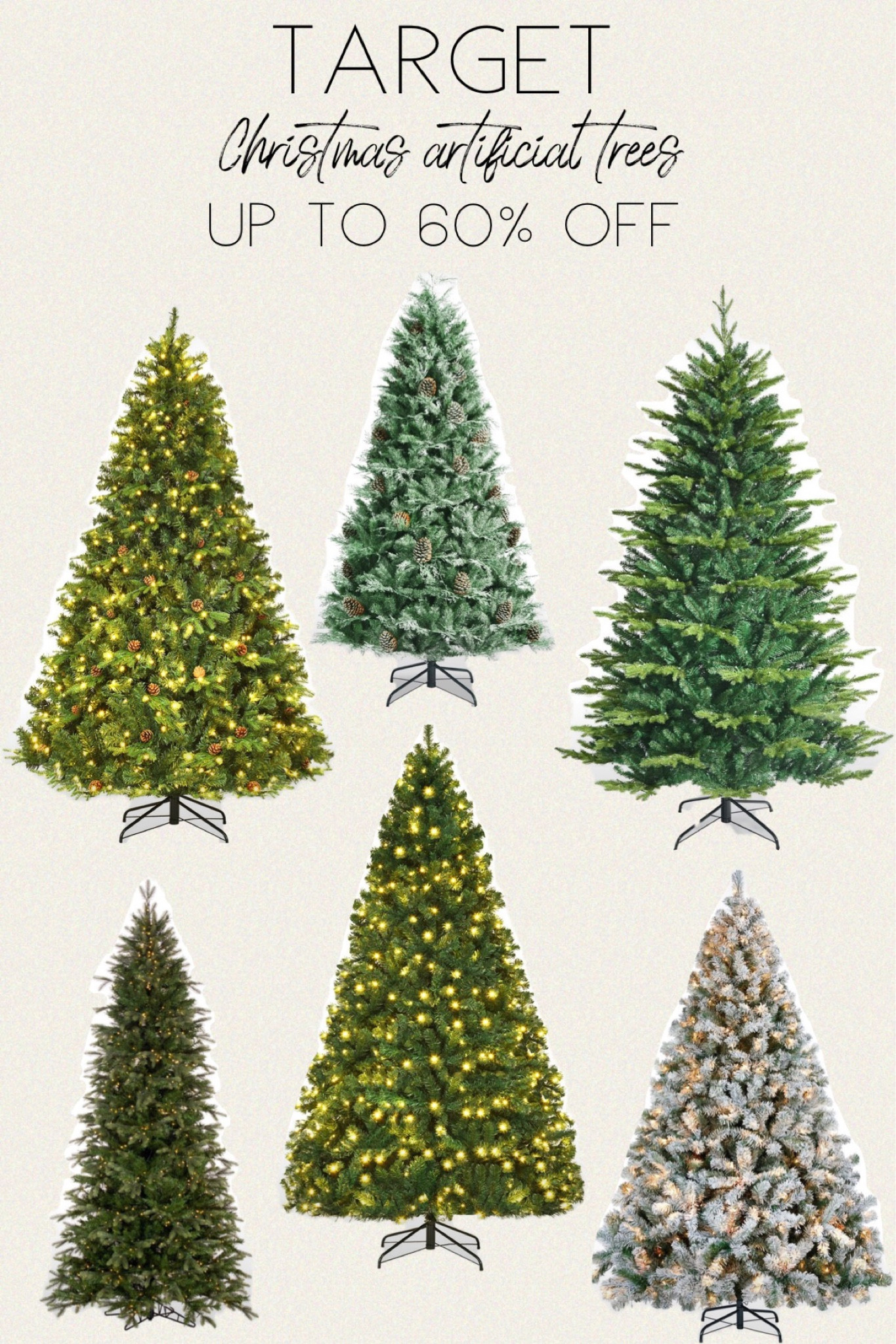 Christmas artificial trees are up to 60% off at Target! Costway pre-lit Christmas Tree / Wondershop / Christmas ornaments/ Christmas lights / Christmas festivities/ Christmas Eve / Christmas Day

#target #christmas #christmastree

#LTKhome #LTKHoliday #LTKfindsunder100