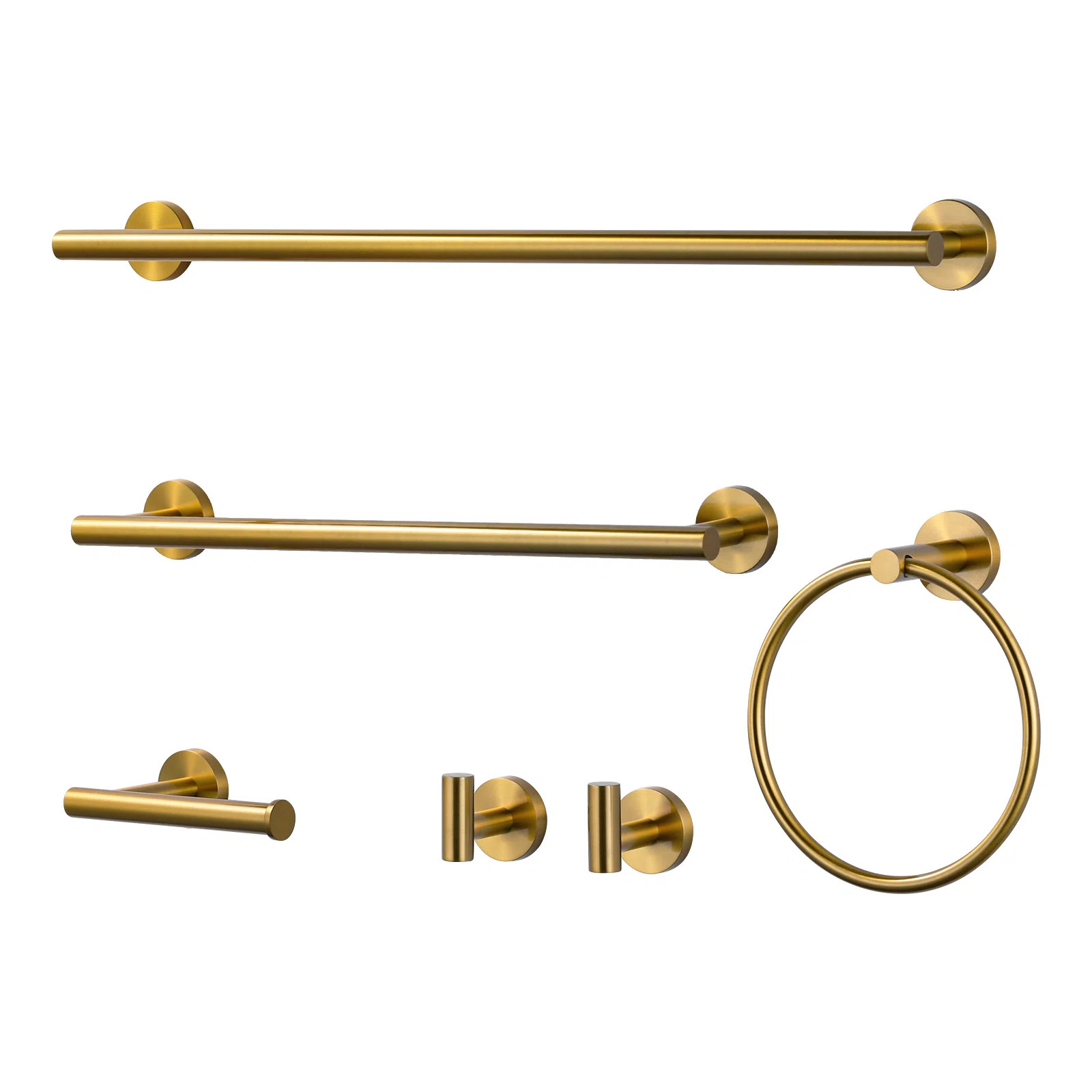 Aleasha Stainless Steel Bathroom Hardware Set & Reviews | Wayfair | Wayfair North America