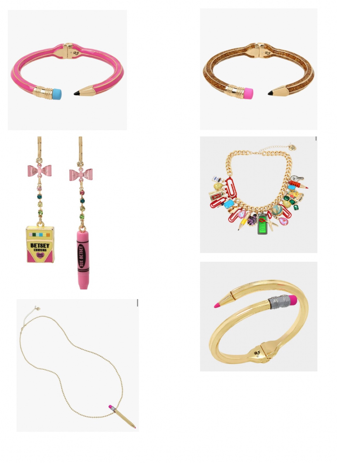Betsey Johnson Teacher Jewelry