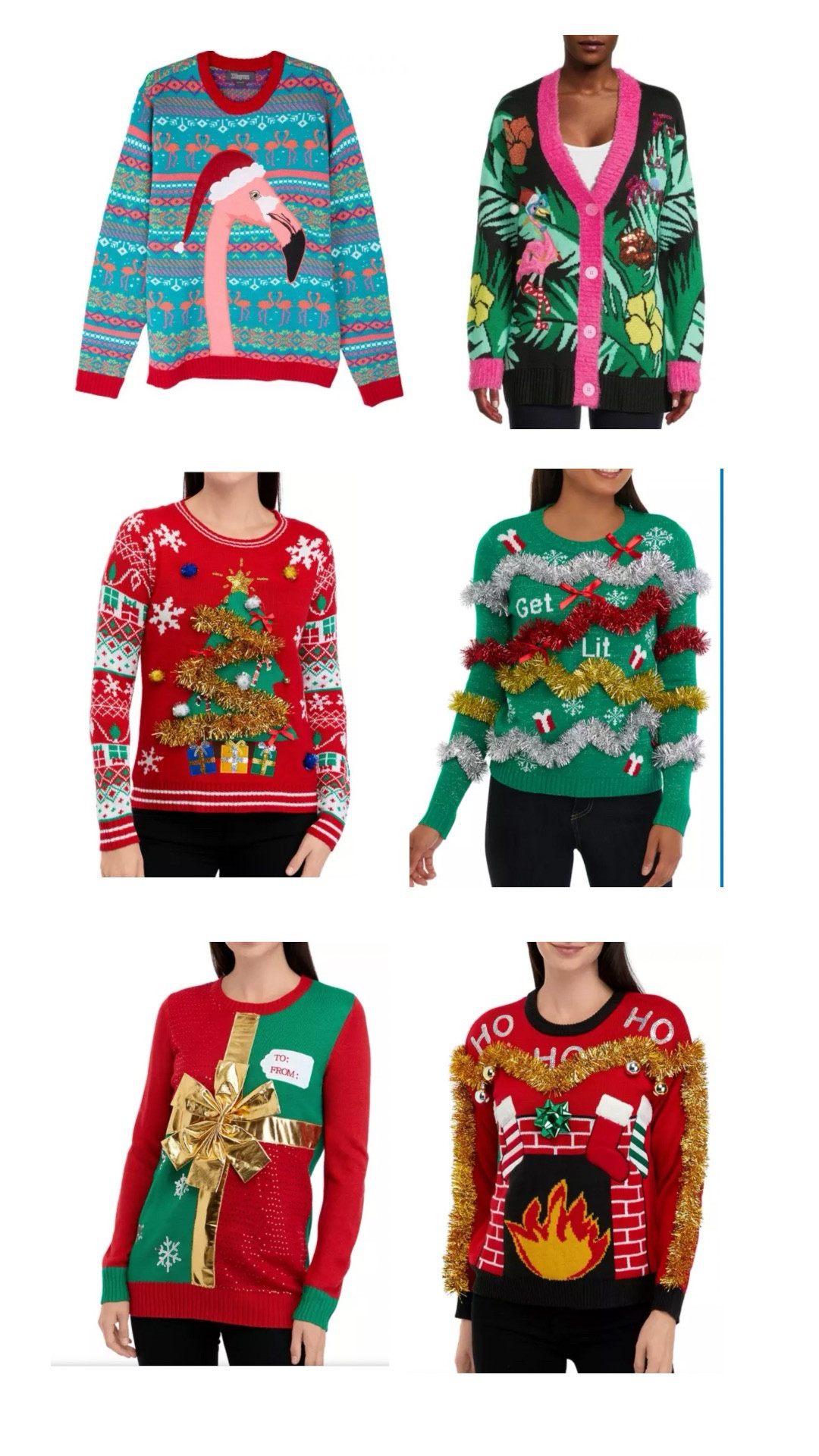 Women’s ugly Christmas sweaters 

#LTKparties #LTKHoliday #LTKSeasonal