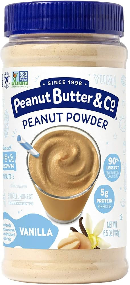 Amazon.com : Peanut Butter & Co. Vanilla Peanut Protein Powder, Non-GMO Project Verified, Gluten ... | Amazon (US)