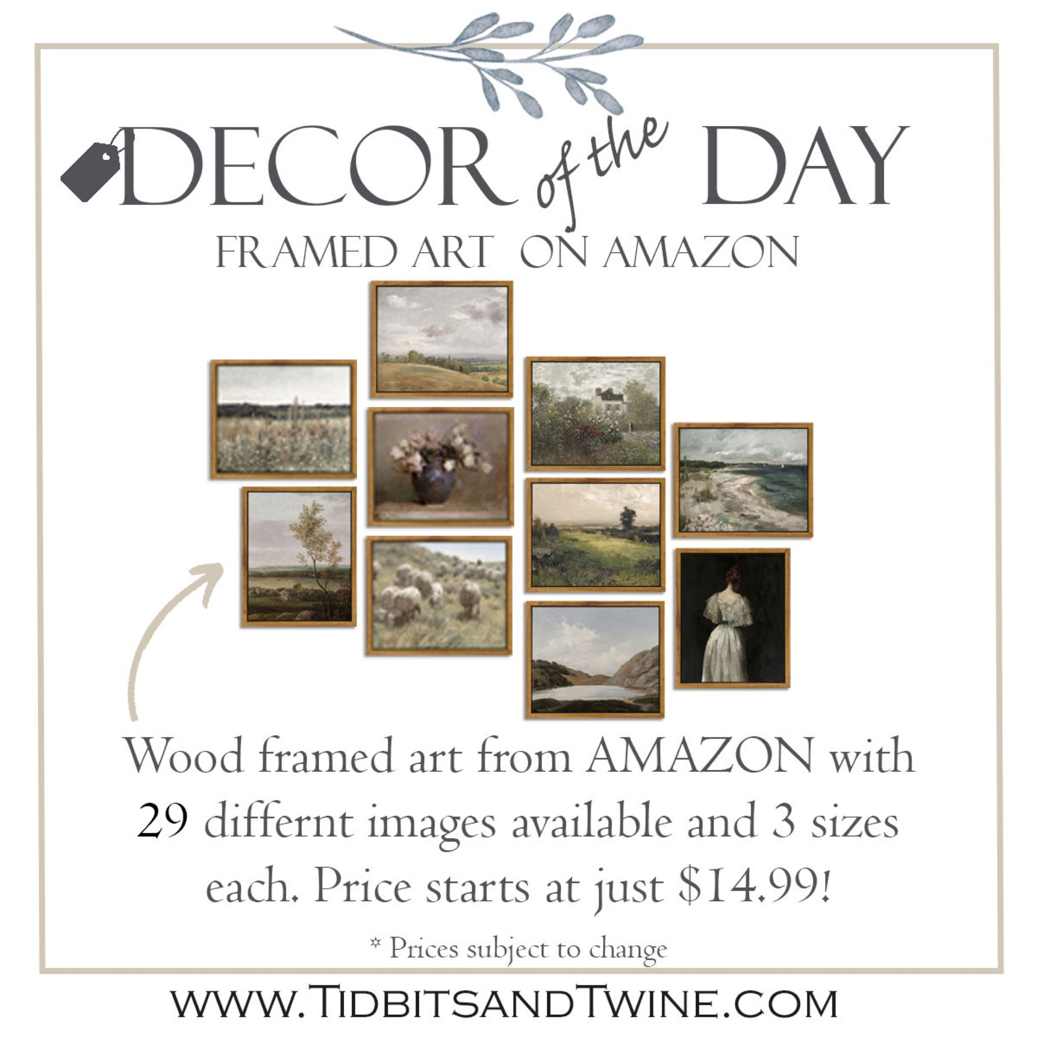 Such an easy way to buy art!

Framed art, landscape art, Amazon find, Amazon home, affordable decor, home decor, home art 

#LTKstyletip #LTKhome #LTKFind