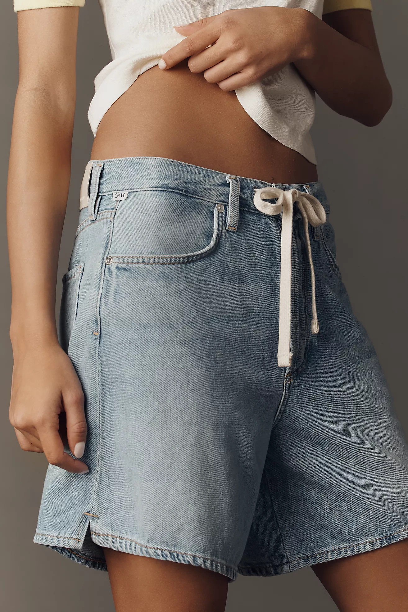 Citizens of Humanity Brynn Drawstring Relaxed Shorts | Anthropologie (US)