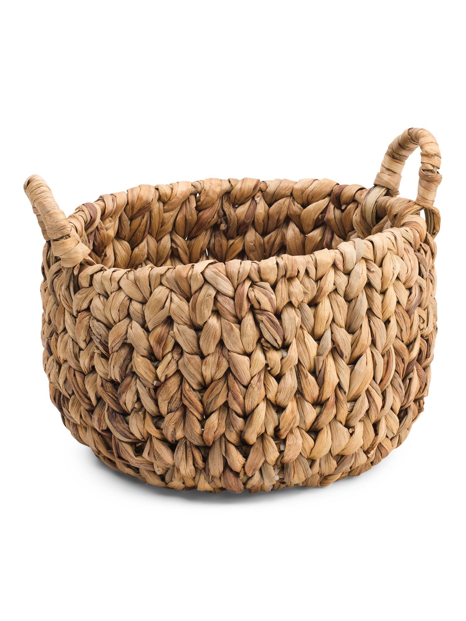 Medium Round Washed Basket | TJ Maxx
