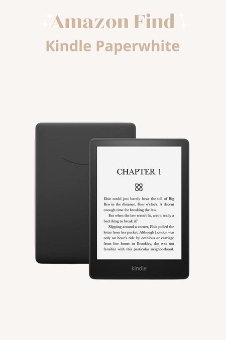 Amazon Find // Kindle Paperwhite 

#LTKFind
