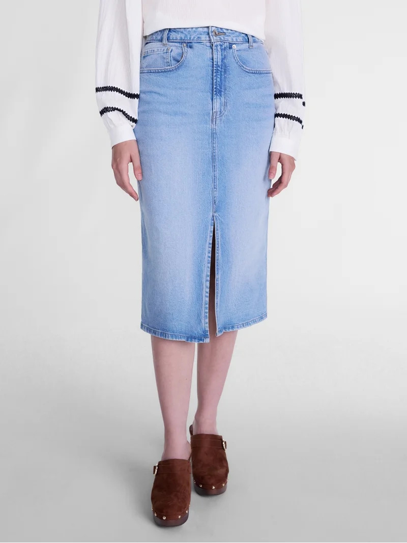 Scenario Women's Denim Skirt, Sizes 0-20 | Walmart (US)