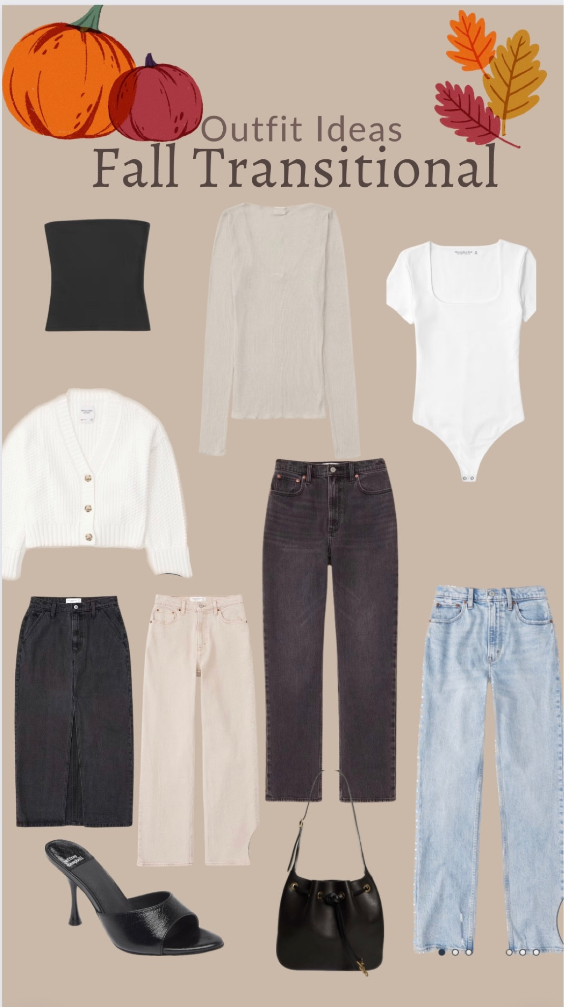 Fall Transitional Outfits 

#LTKSale #LTKstyletip #LTKSeasonal