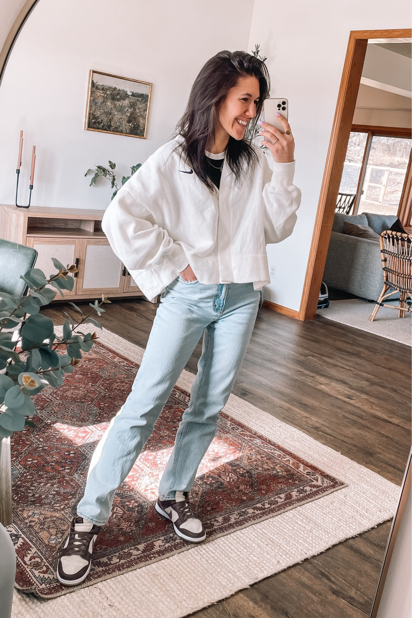 Abercrombie denim 25% off! 90s straight jeans fit tts

Fall outfits
Abercrombie and fitch 
Back to school 
Abercrombie sale 

#LTKxAF #LTKSaleAlert #LTKFindsUnder100