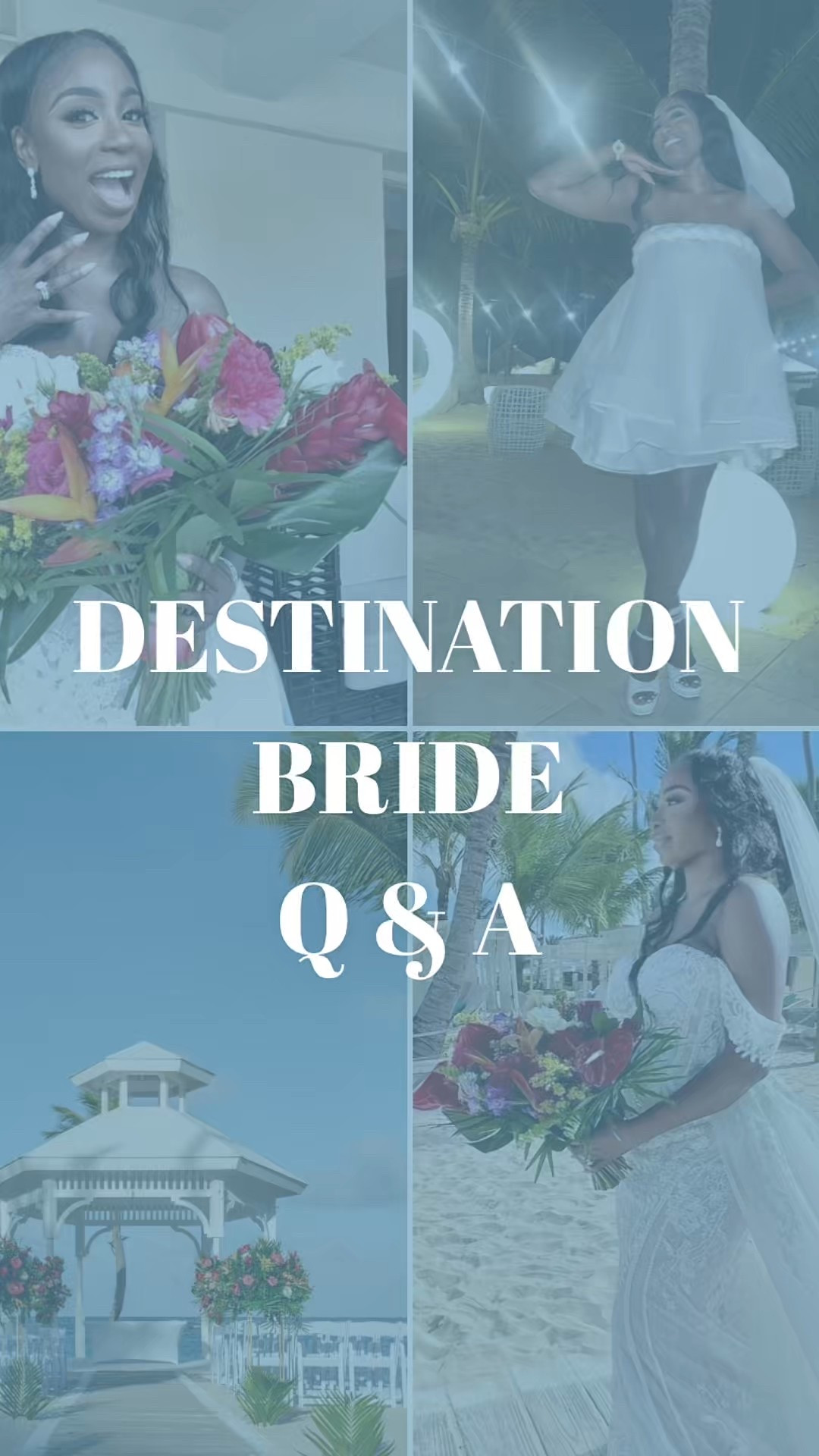 Destination Bride Q&A : Episode 13 👰🏾‍♀️🍰
“Did you get to design your cake?” Yes! I sent the wedding coordination team my cake inspo and they brought it to life. ✨

#LTKdayinmylife #LTKHome #LTKWedding
