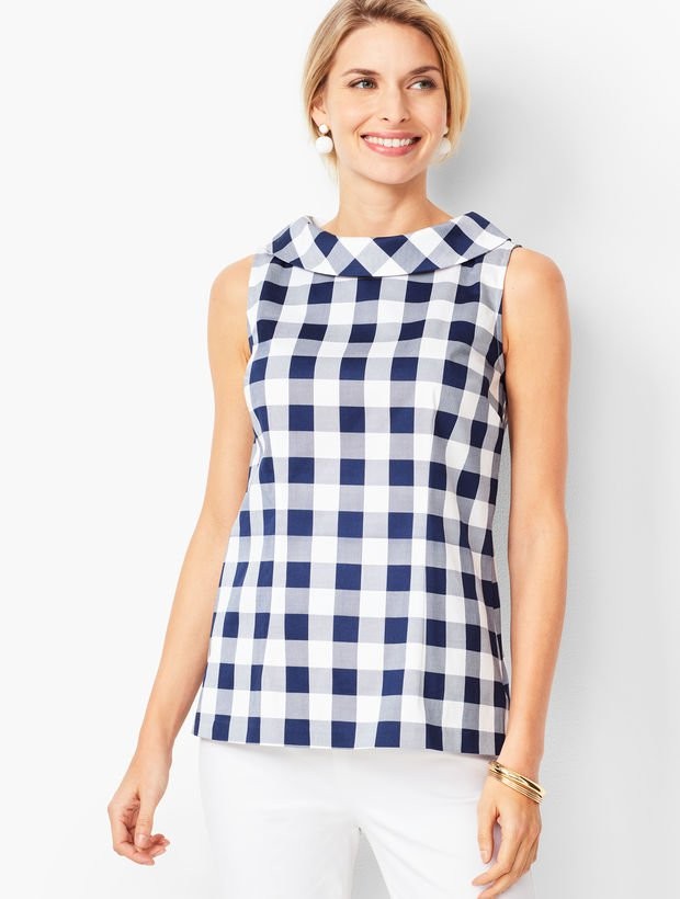 Audrey Shell - Gingham | Talbots