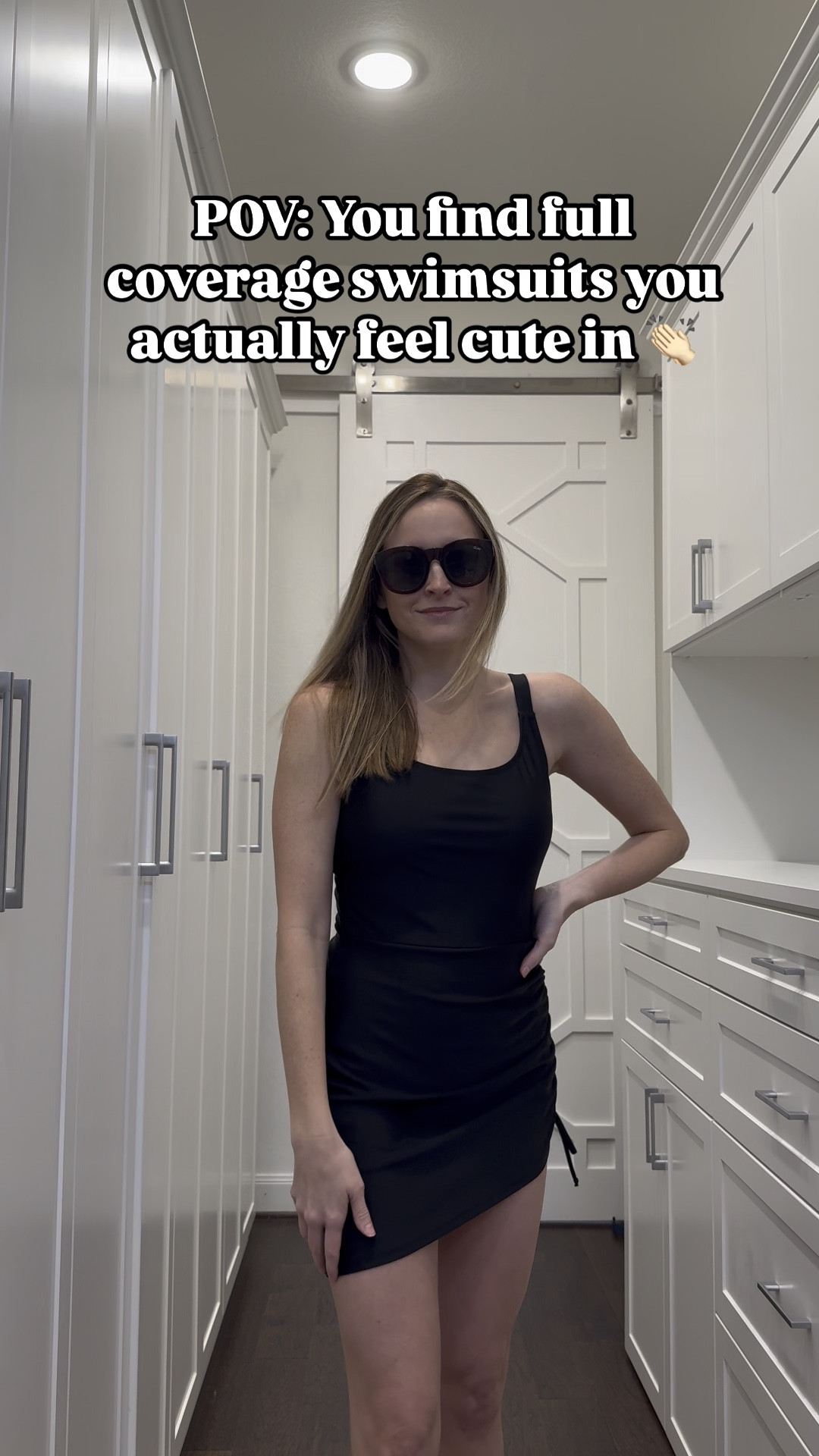 Crazy good deals right now on Aleumdr swim suits on Amazon! 

Black swim dress: $26 - clip both coupons!

Navy one piece with ruffle sleeves: $20 - clip both coupons!

Green embroidered suit: $11.11 🤯 Clip both coupons.

All suits come in multiple colors and offer ample coverage while still being feminine and cute! 

#LTKStyleTip #LTKSaleAlert #LTKSwim