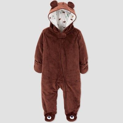 Baby Boys' Bear Jacket - Just One You® made by carter's Brown | Target