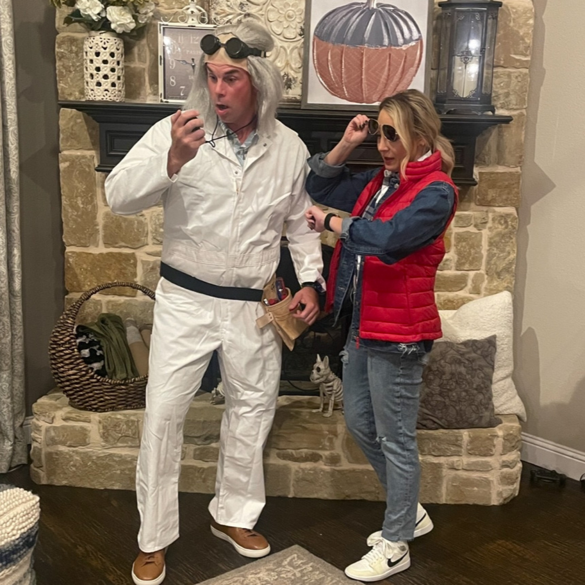 Marty McFly & Doc Brown couples costume 
Halloween | adult costumes | Amazon 


#LTKSeasonal #LTKHalloween #LTKstyletip