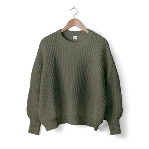 WOMENS CHUNKY KNIT SWEATER | NOBLE FIR | goumi