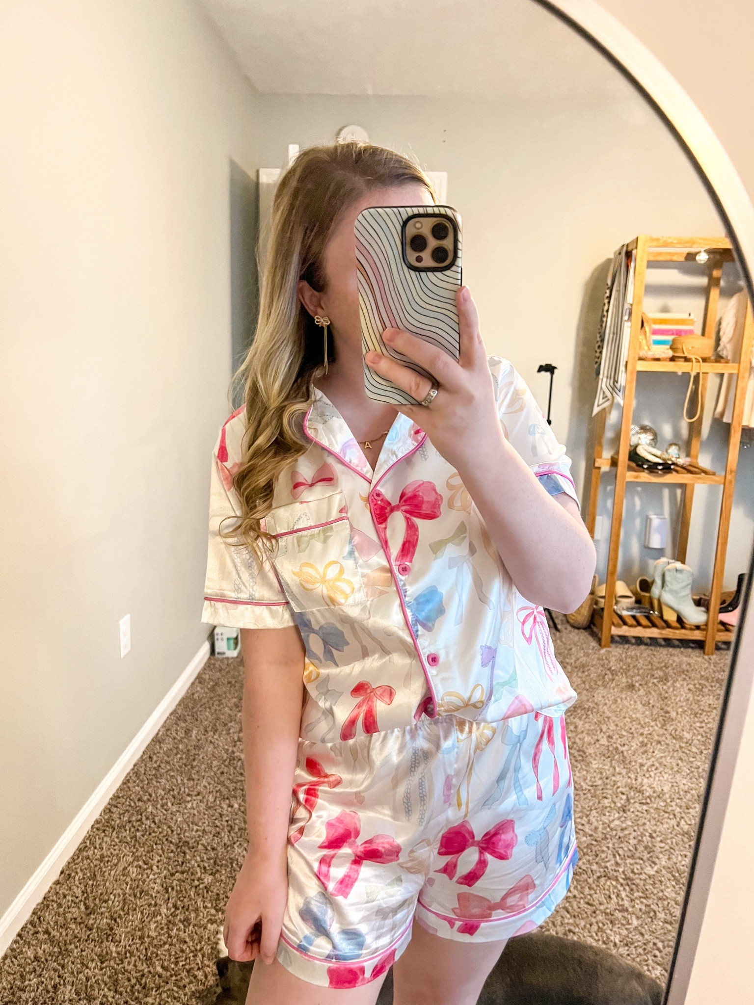 the cutest pajama set for $19 🎀✨🫶🏻

#LTKMostLoved #LTKU