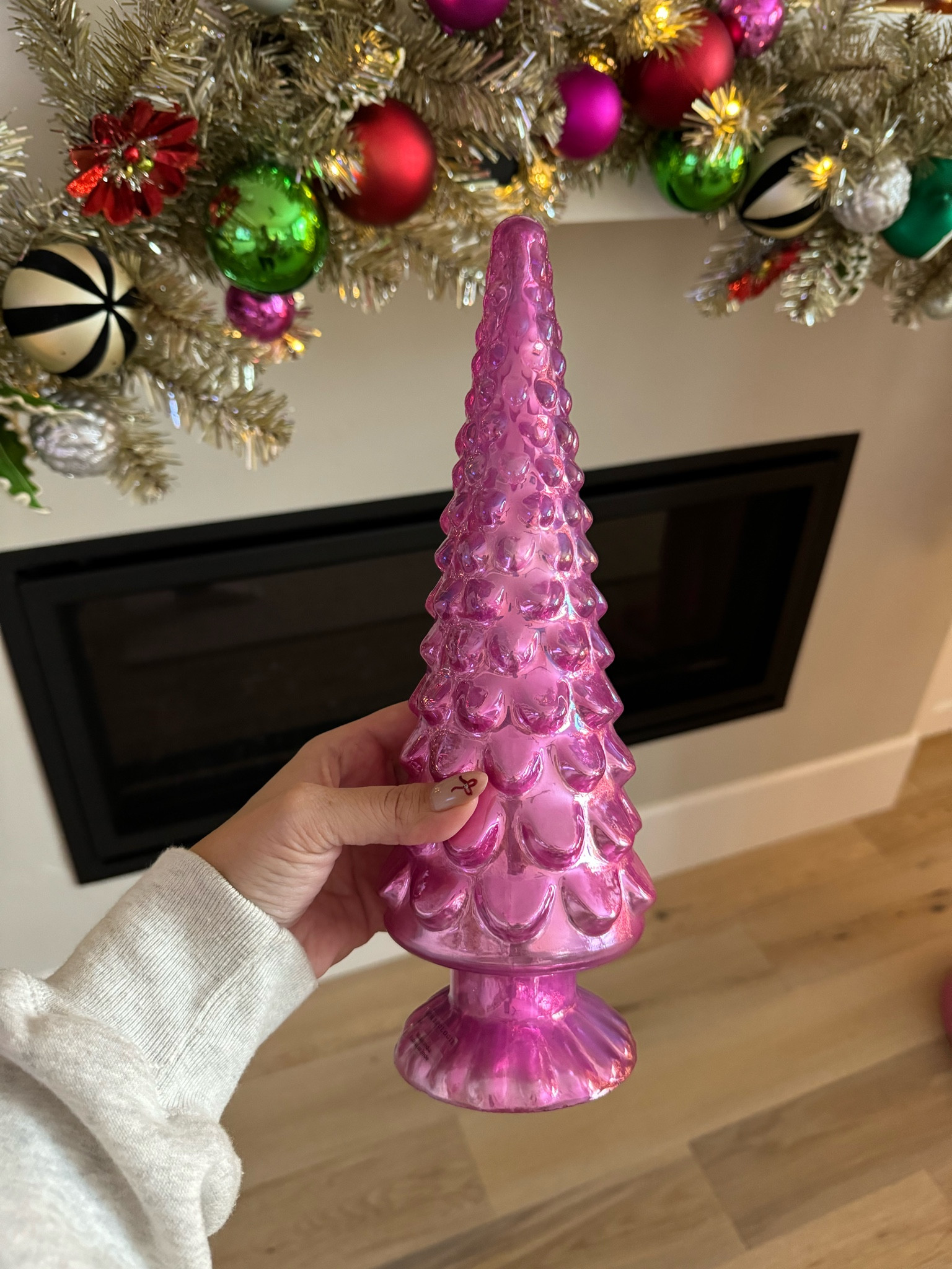 These glass trees are STUNNING!  🎀✨ 

#LTKHoliday #LTKSeasonal #LTKHome