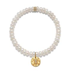 Alignment Pearl Color Karma Bracelet | Sequin