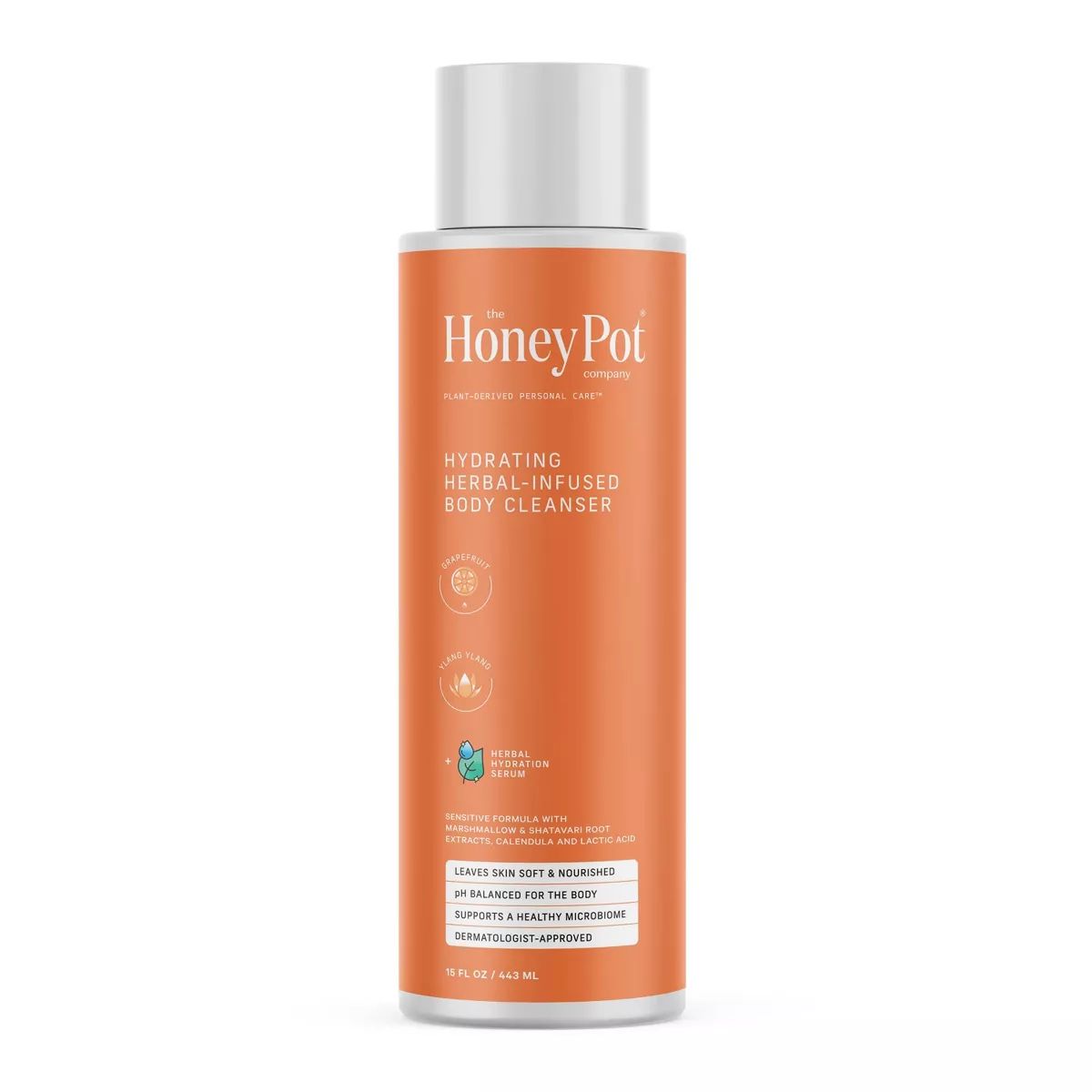 The Honey Pot Company, Grapefruit Ylang Ylang Hydrating Body Cleanser - 15 fl oz | Target