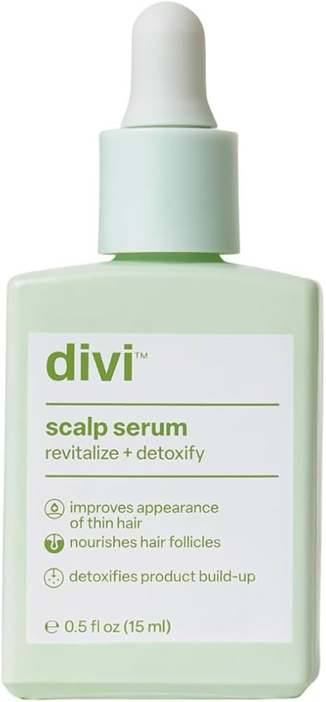 Divi Scalp Serum for Thinning Hair Clinically Tested, Non-Greasy Formula with Amino Acids, Caffei... | Amazon (US)