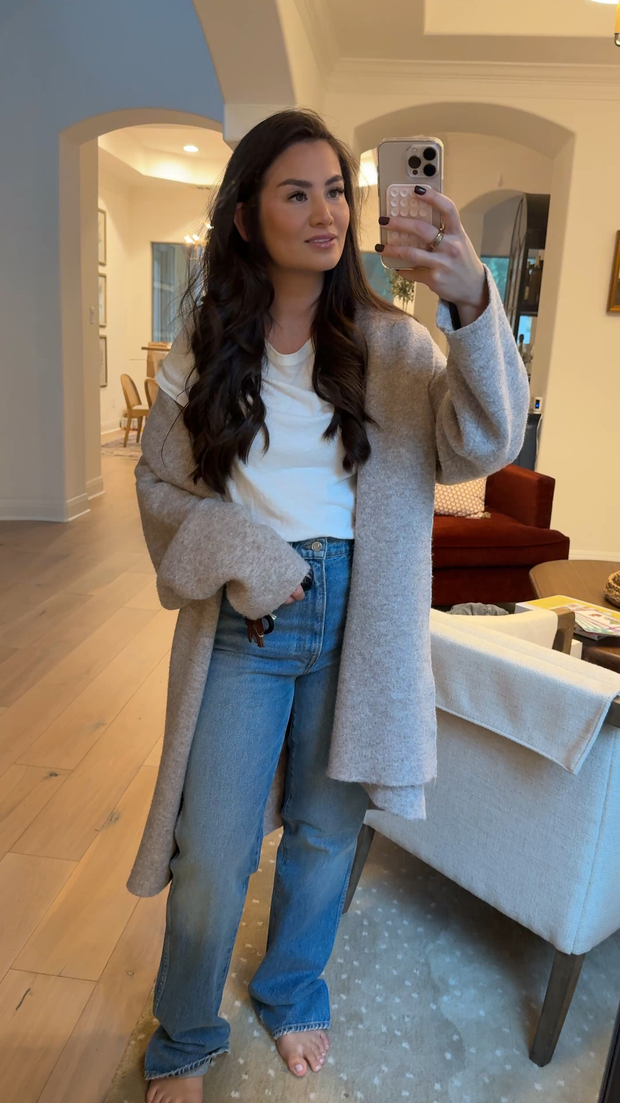 Best sweater in my closet! This Mariel longline cardigan is on sale for $99 in certain colors and feels like a blanket! 

#LTKTravel #LTKFindsUnder100