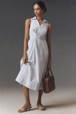 Derek Lam 10 Crosby Shanaya Sleeveless Shirt Dress | Anthropologie (US)
